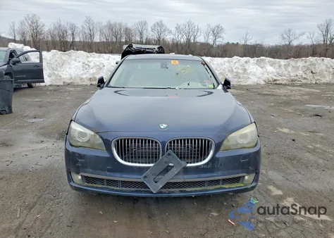 2012 BMW 750 Lxi из США, поврежденный, VIN WBAKC8C54CC436498